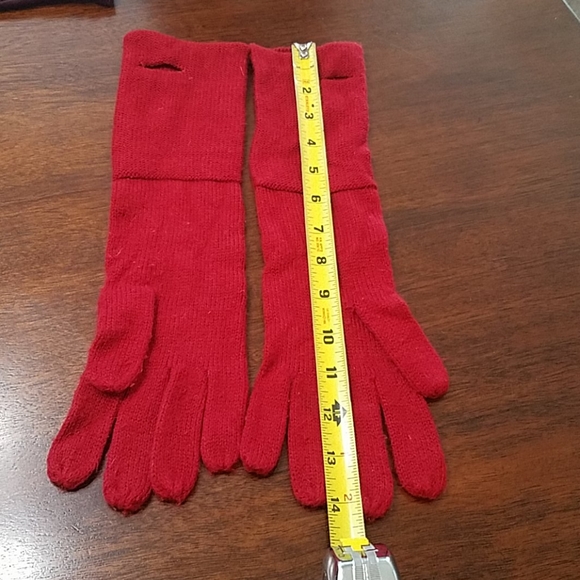 Burgandy Glove & Winter Head Wrap Set - Picture 7 of 8